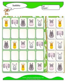 Sudoku Çocuk Bulmacaları